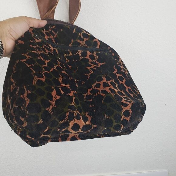 Maxx New york boho distressed brown leather purse - Picture 8 of 8